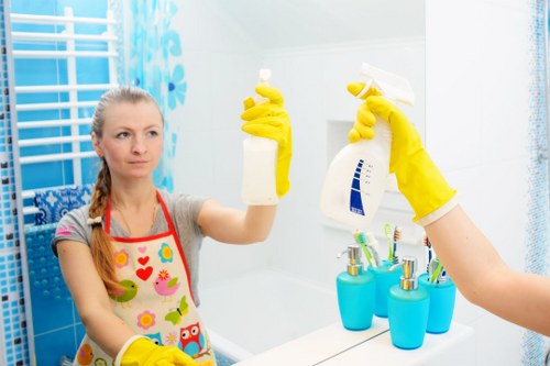Professional cleaning team from Hannah House Maids in action
